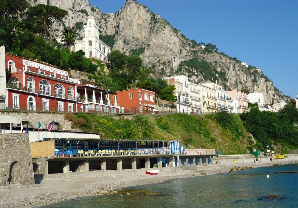 Hotel Belvedere E Tre Re Capri Ngoại thất bức ảnh